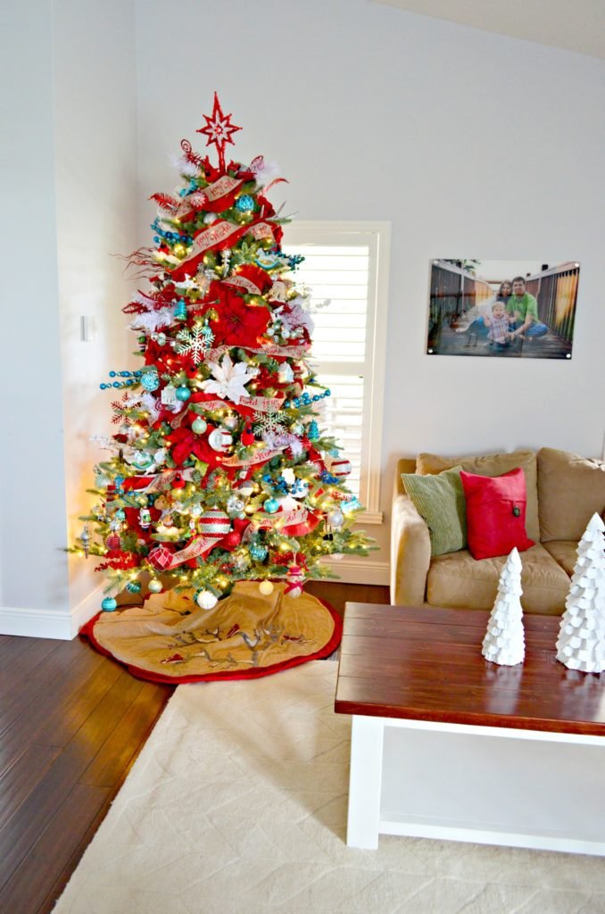 Mixed Ornament Tree