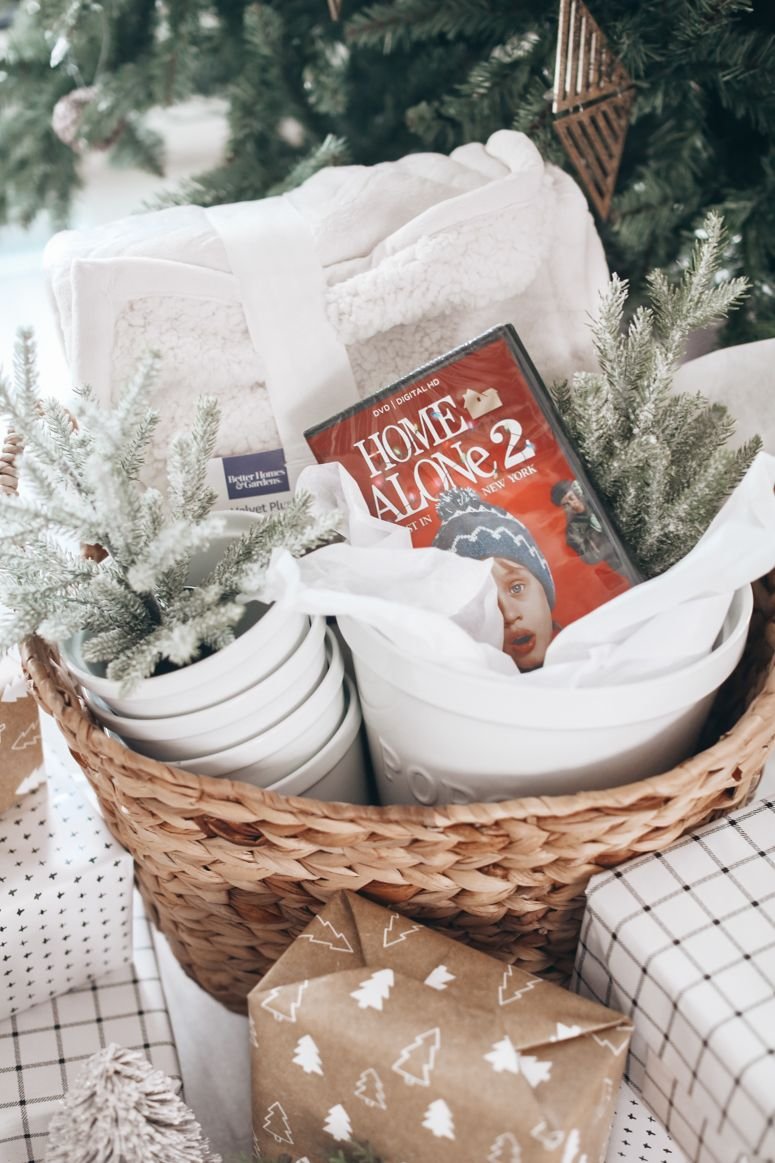Movie Night Basket