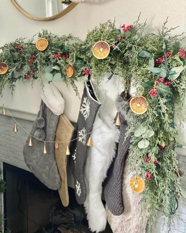 Neutral Christmas Stockings