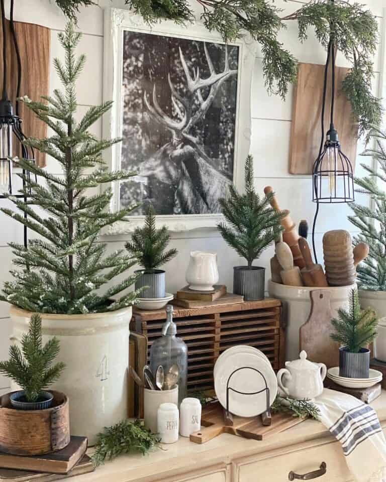 Neutral Winter Buffet
