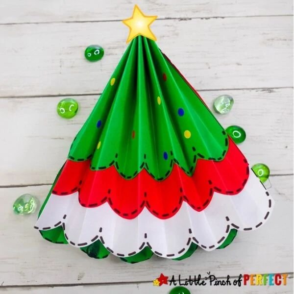 Paper Accordion Trees