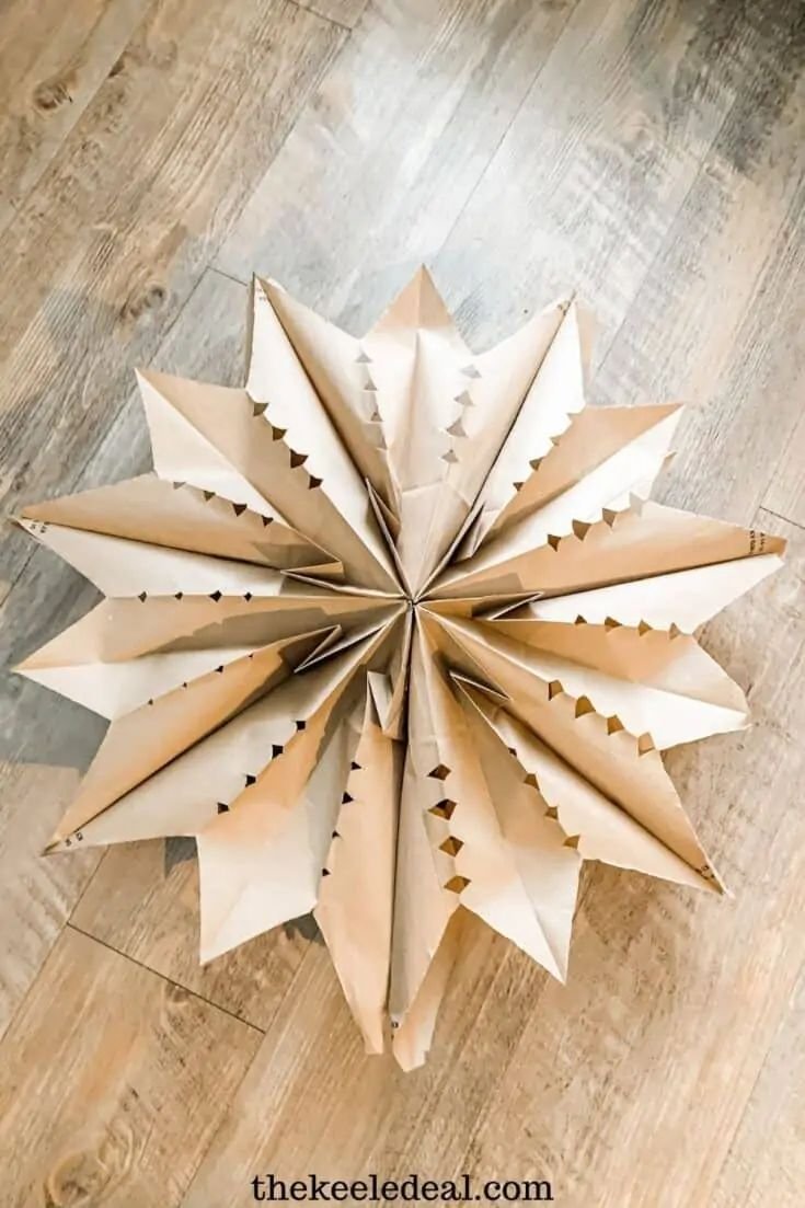 Paper Bag Ornaments