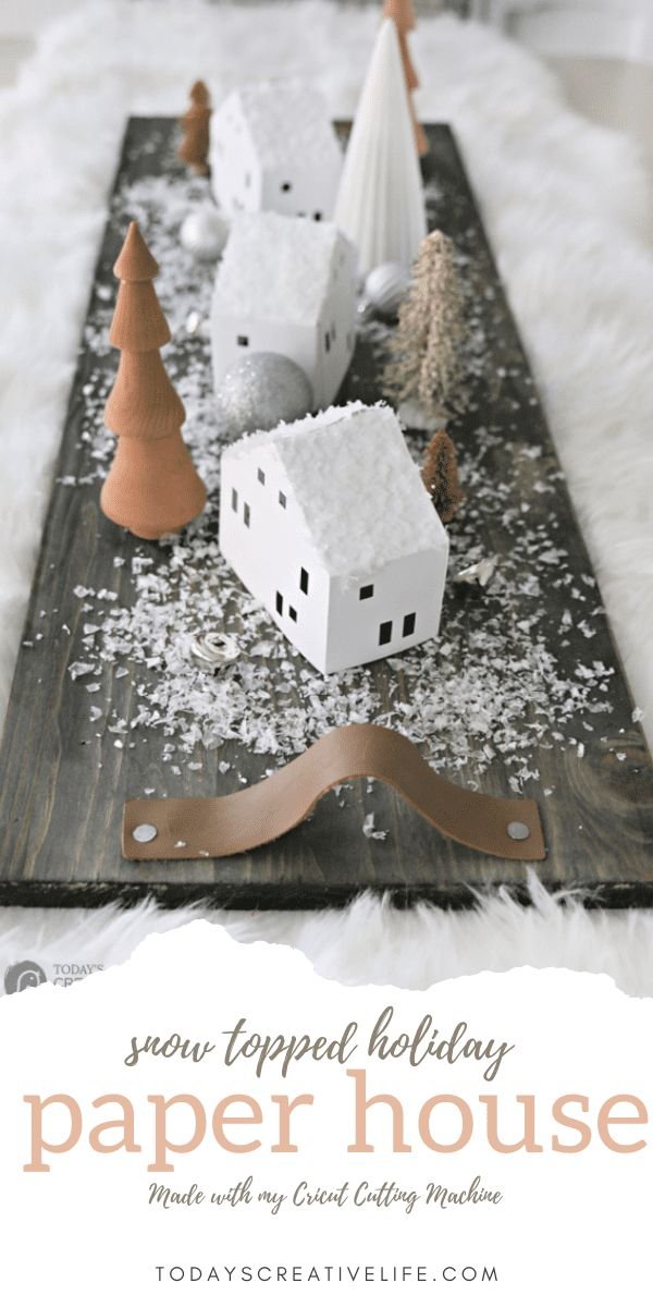 Paper Christmas Village
