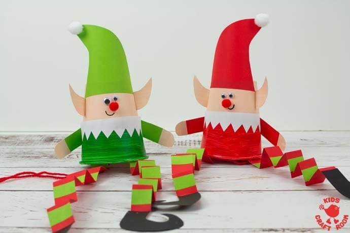 Paper Cup Elves