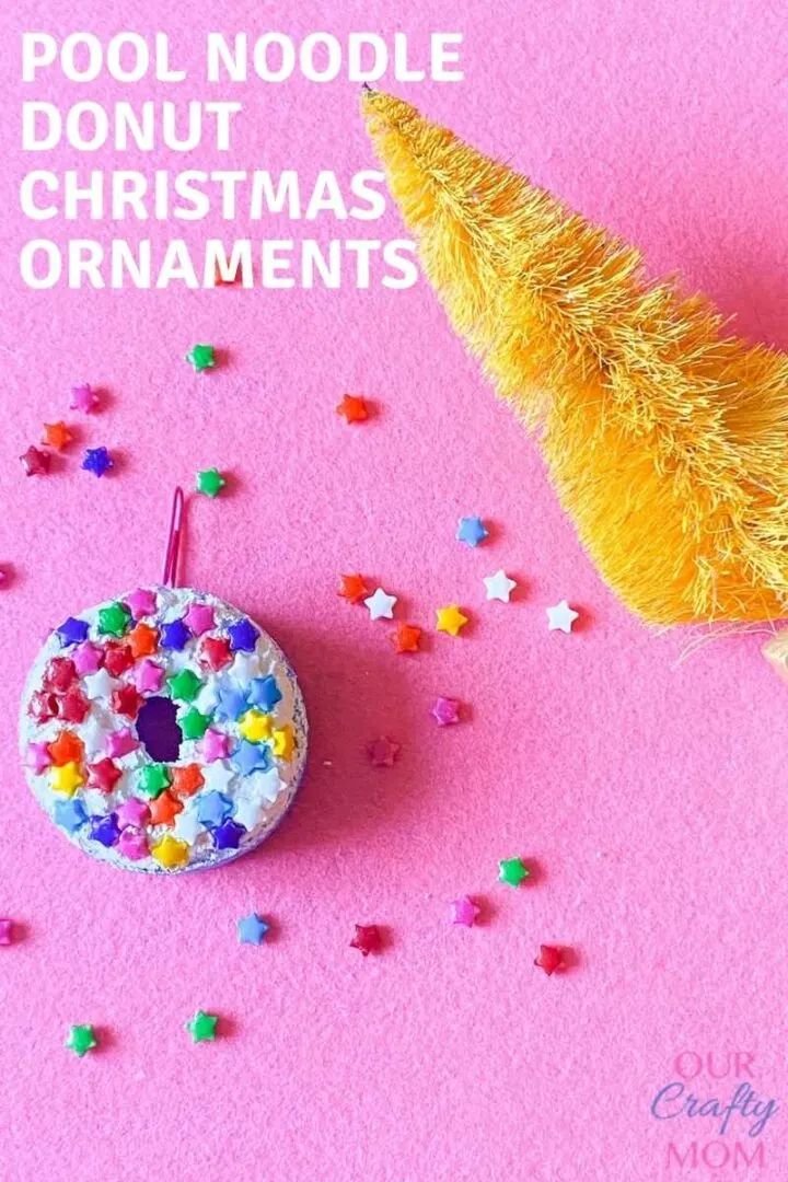 Paper Donut Ornaments