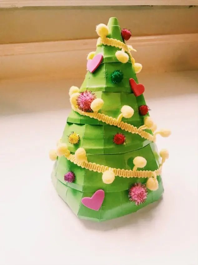 Paper Plate Trees