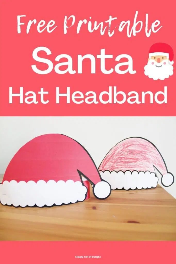 Paper Santa Hats