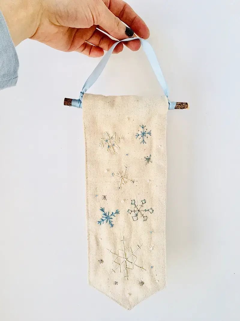 Paper Snowflake Hangers