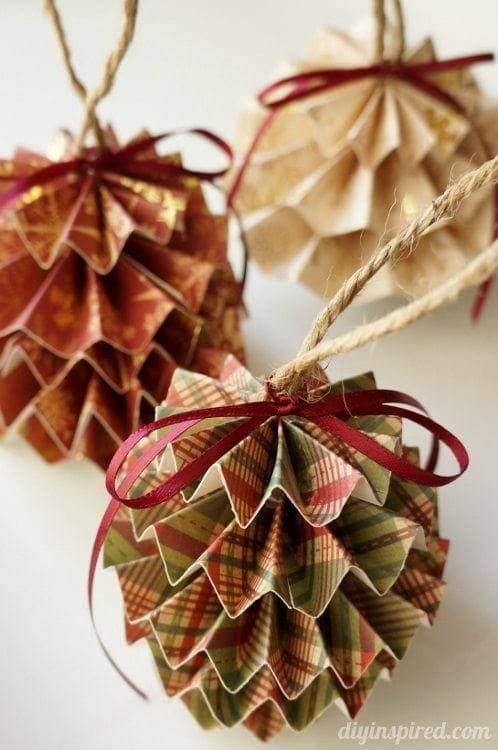 Paper Sphere Ornaments