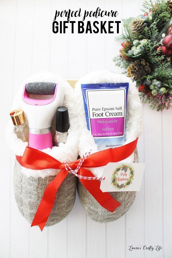 Pedicure Slippers Basket