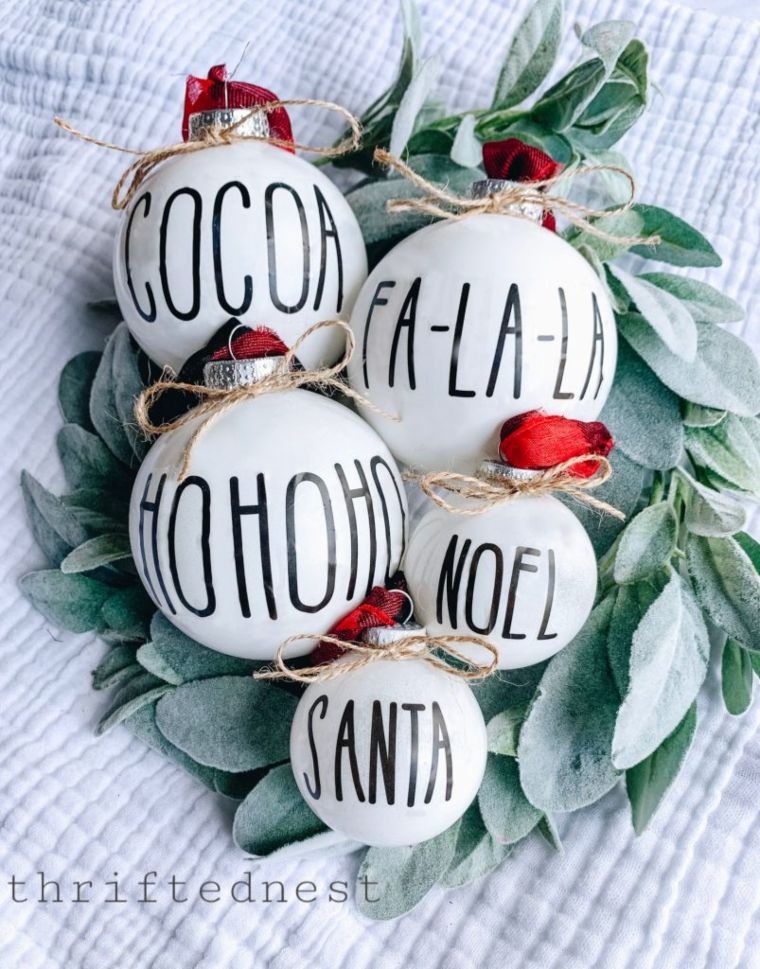 Personalized Name Ornaments