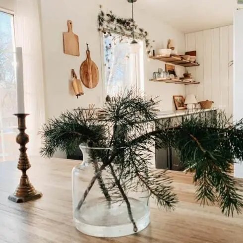 Pine Bough Centerpiece