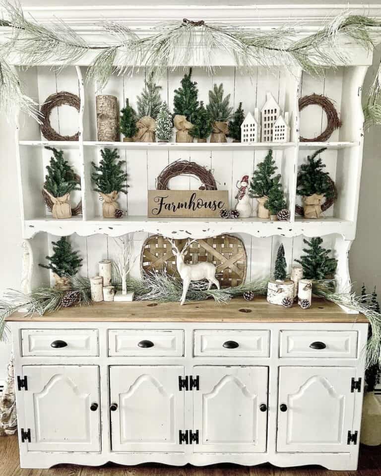 Pine Trees in Burlap