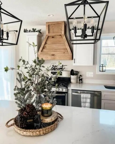 Pine Winter Centerpiece