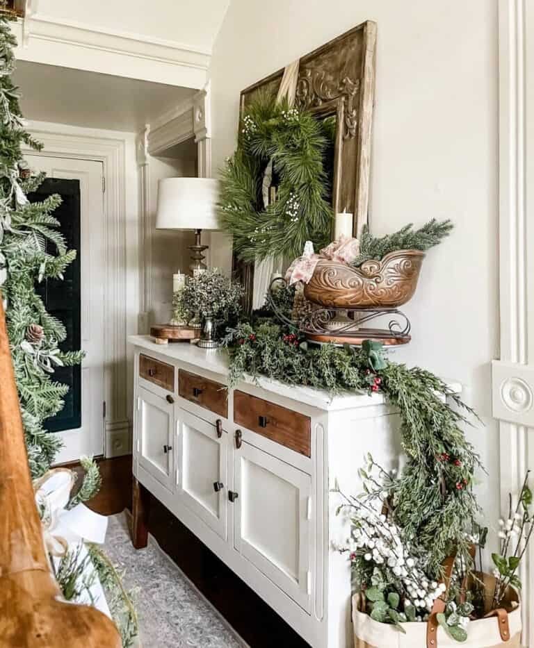 Pine Wreaths and Garlands