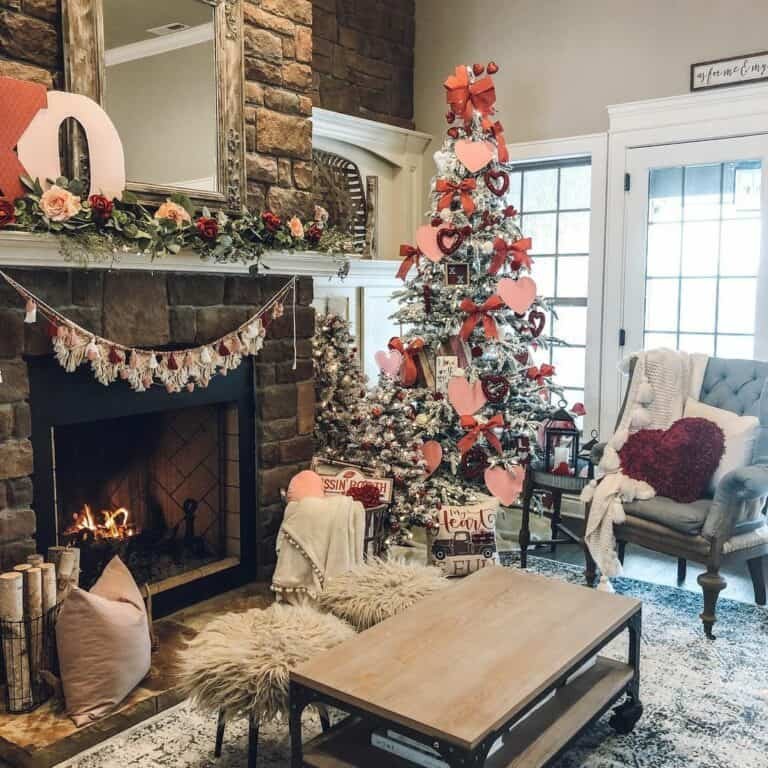 Pink Valentine Tree