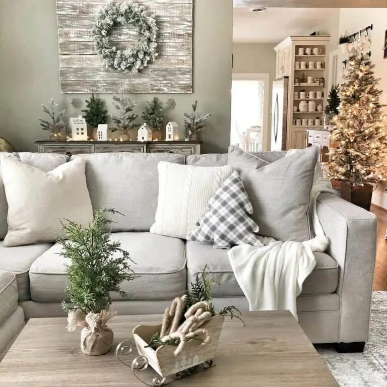 Plaid Living Room