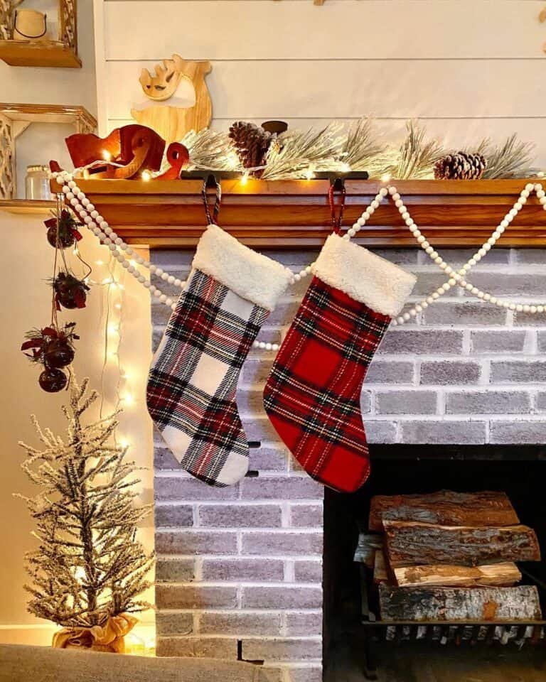 Plaid Stockings