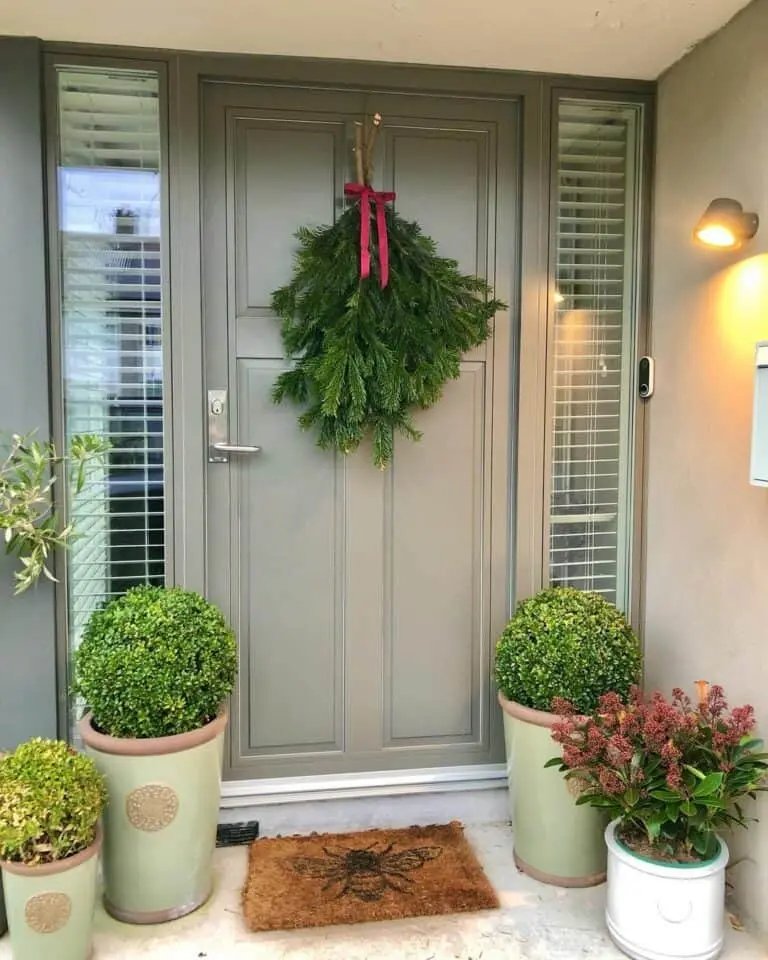 Porch Door Wreaths