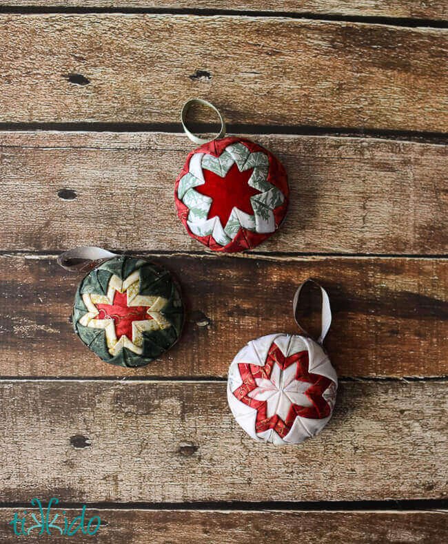 Quilted Ornaments