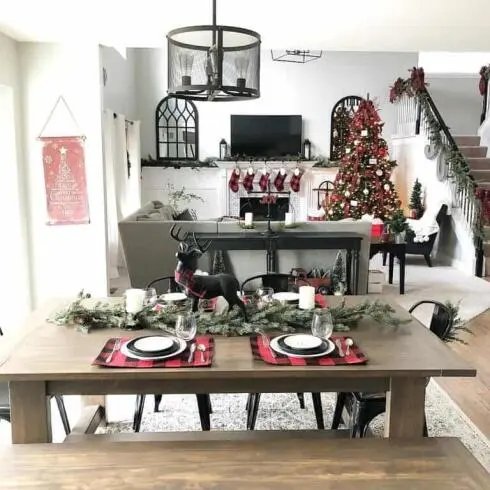 Red Checked Placemats