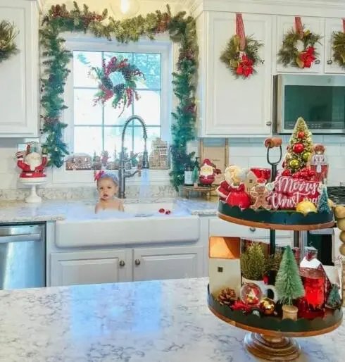 Red Christmas Displays