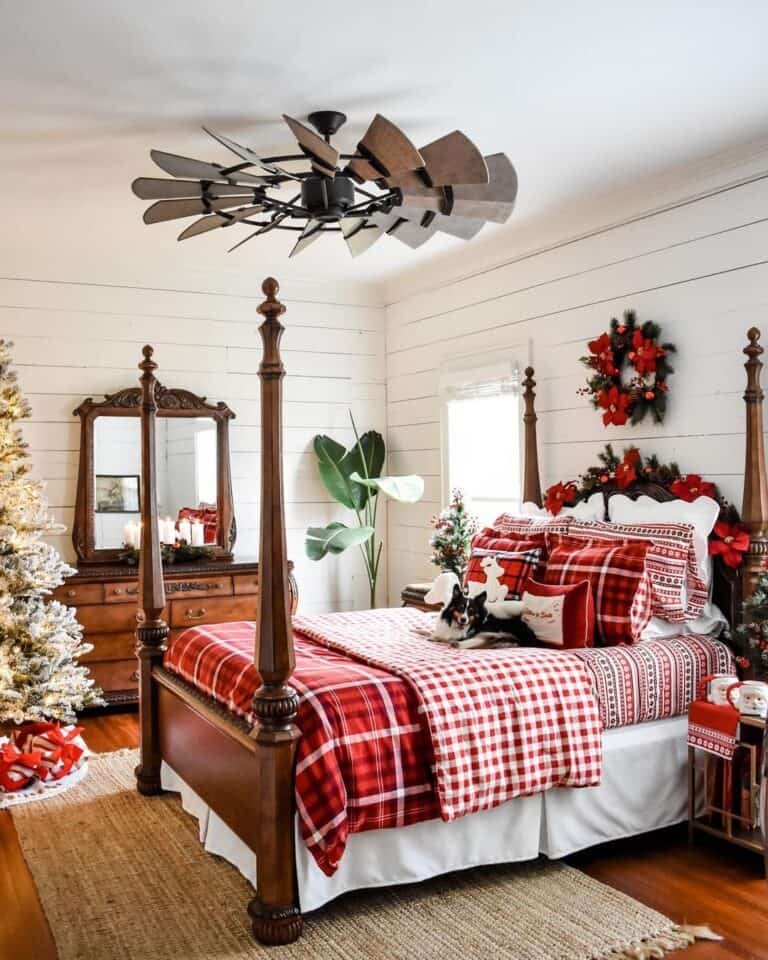 Red Green Striped Sheets