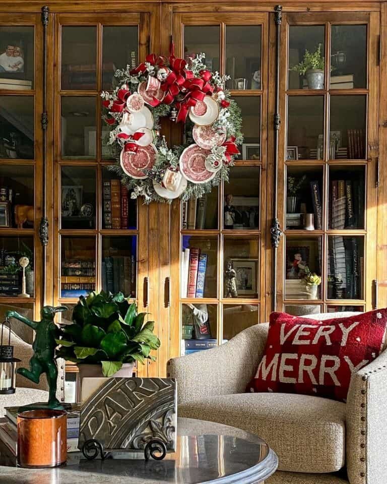Red Green Wreath