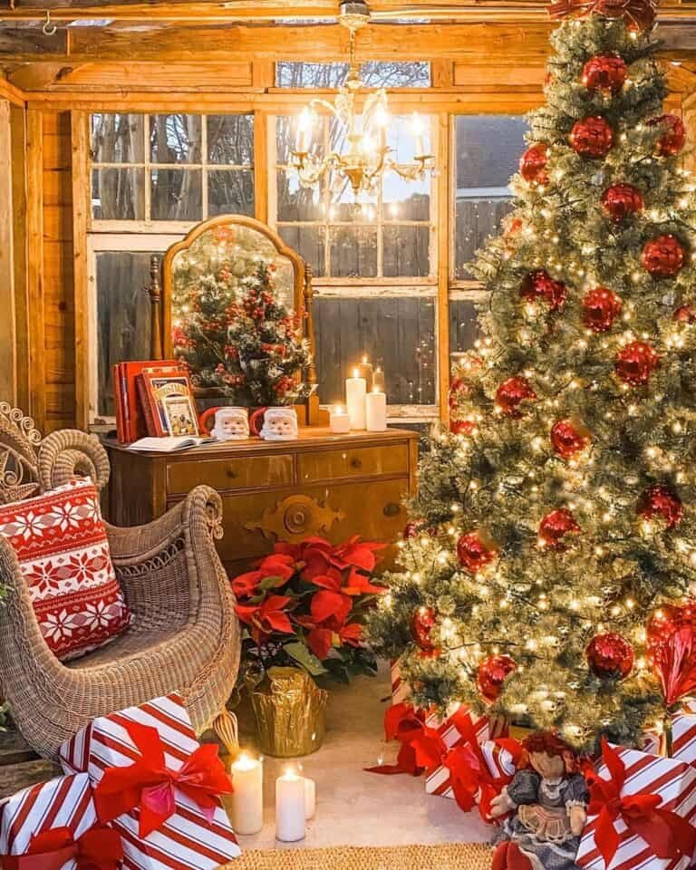 Red Pine Decorations
