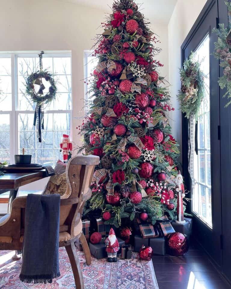 Red Tree Dark Floors