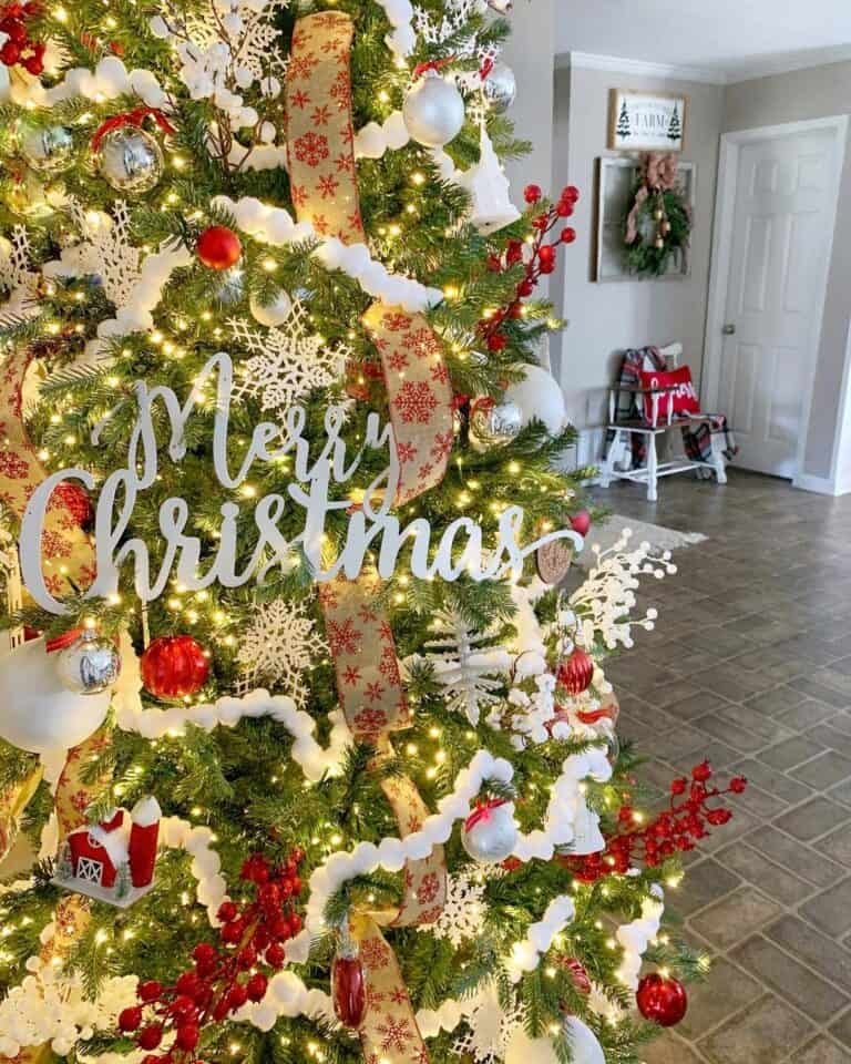 Red White Tree