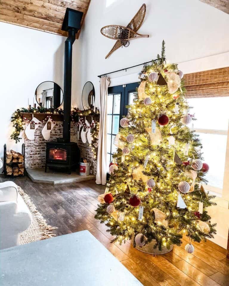 Red White Tree