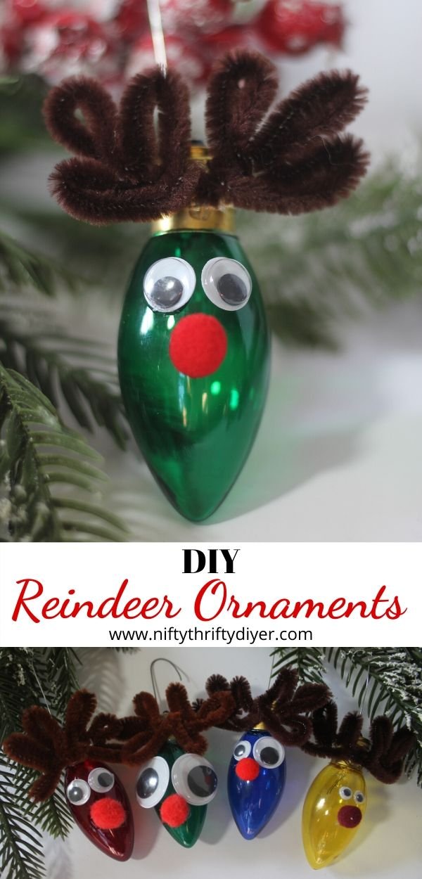 Reindeer Christmas Ornaments