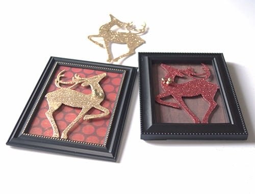 Reindeer Silhouette Art