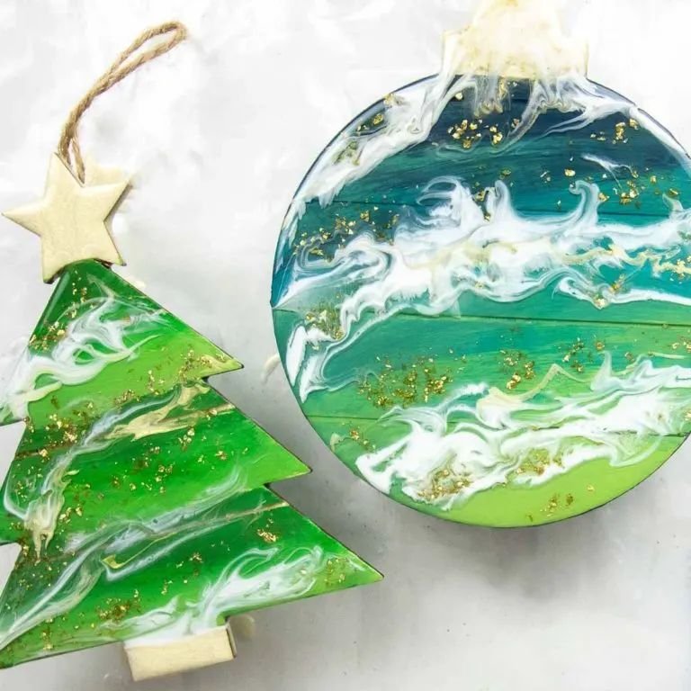 Resin Christmas Ornaments