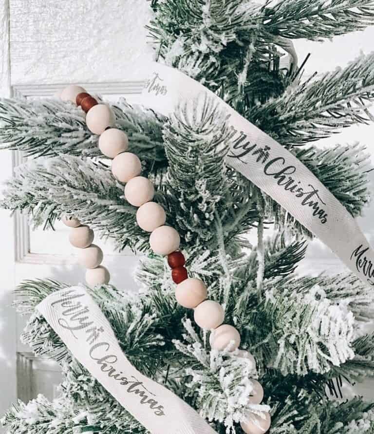 Ribbon and Bead Ornaments