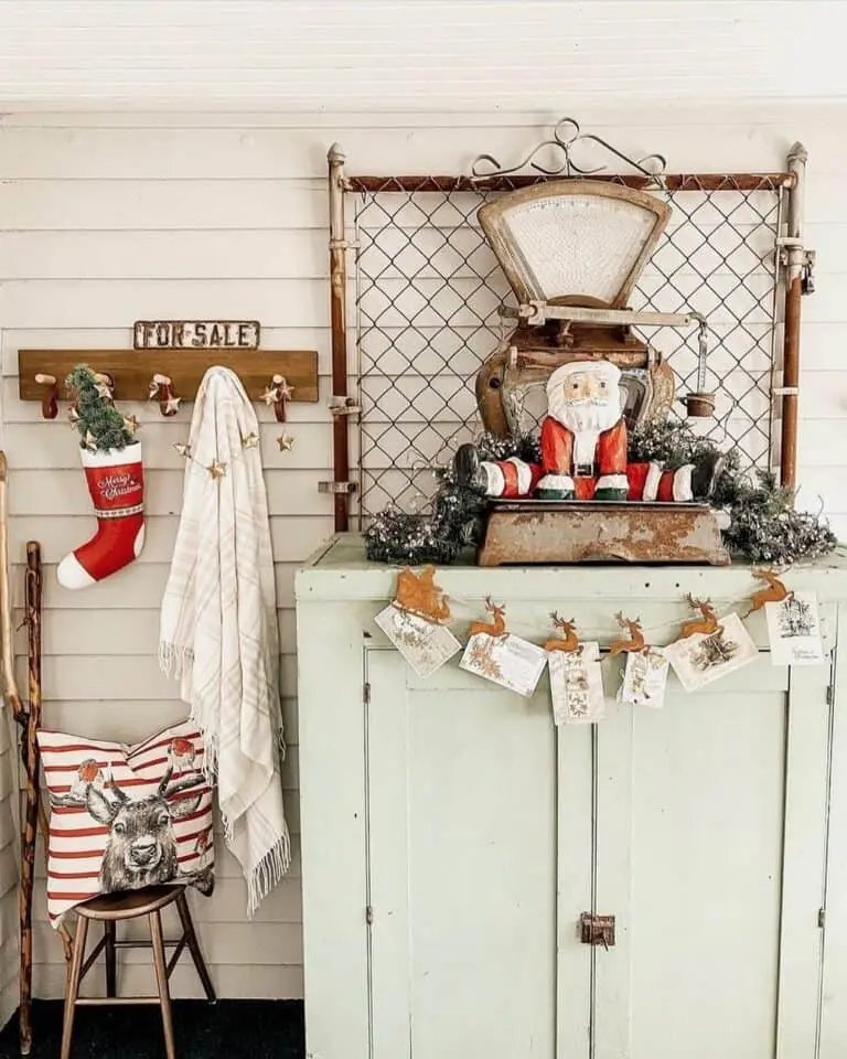 Rustic Christmas Display
