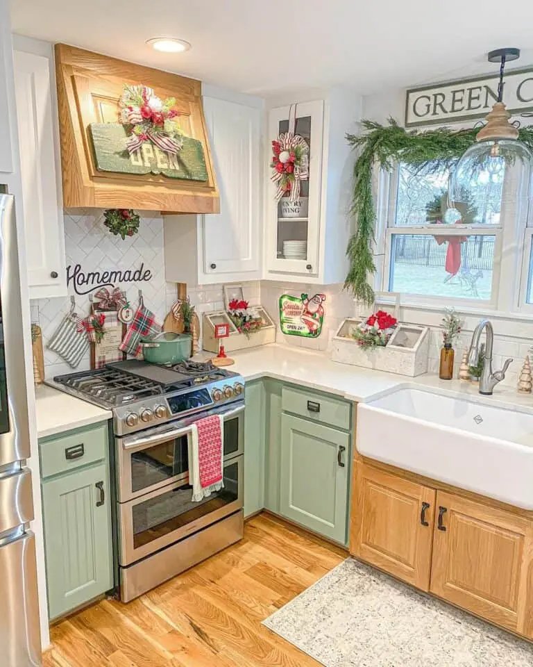 Sage Green Kitchen