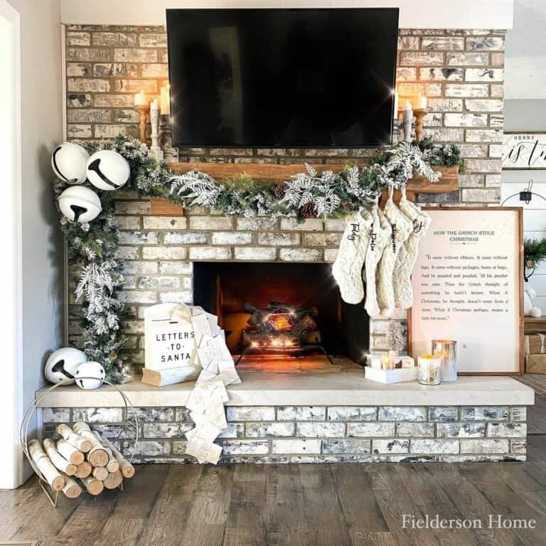 Sleigh Bell Mantel