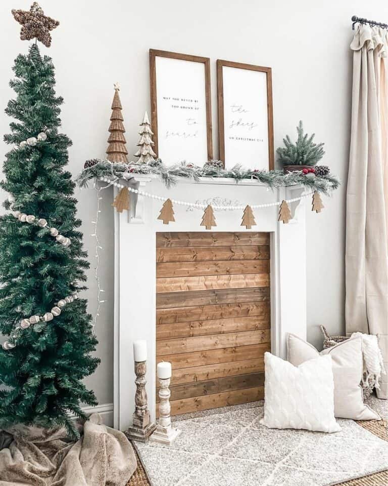 Slim Tree Fur Skirt