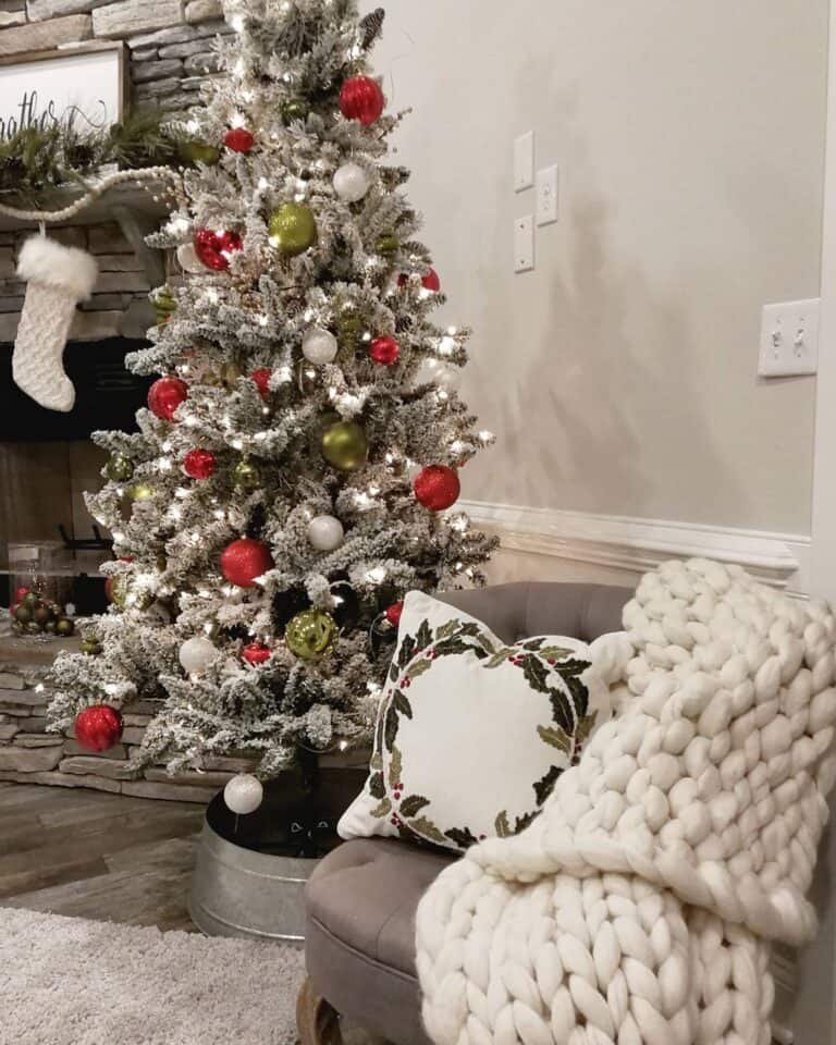 Small Frosted Tree