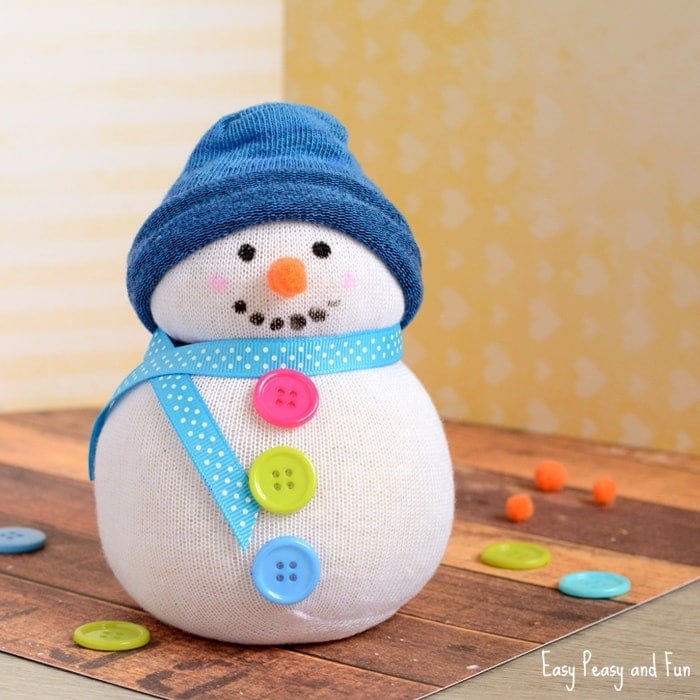 Sock Snowmen