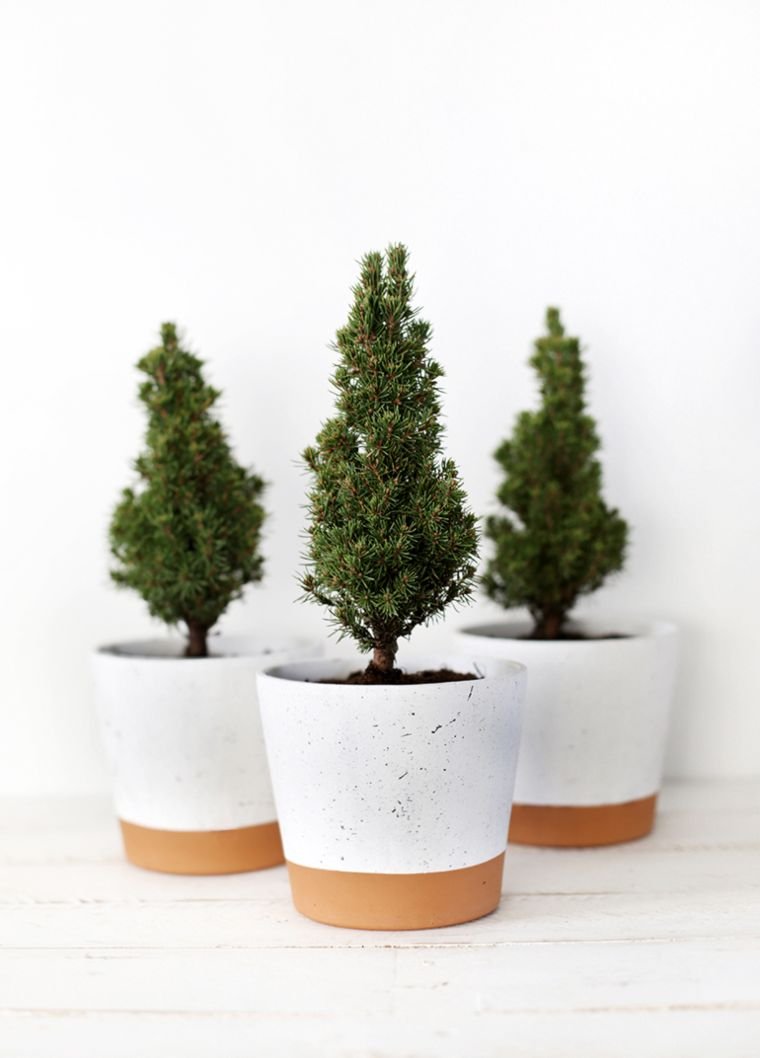 Splatter Paint Planters