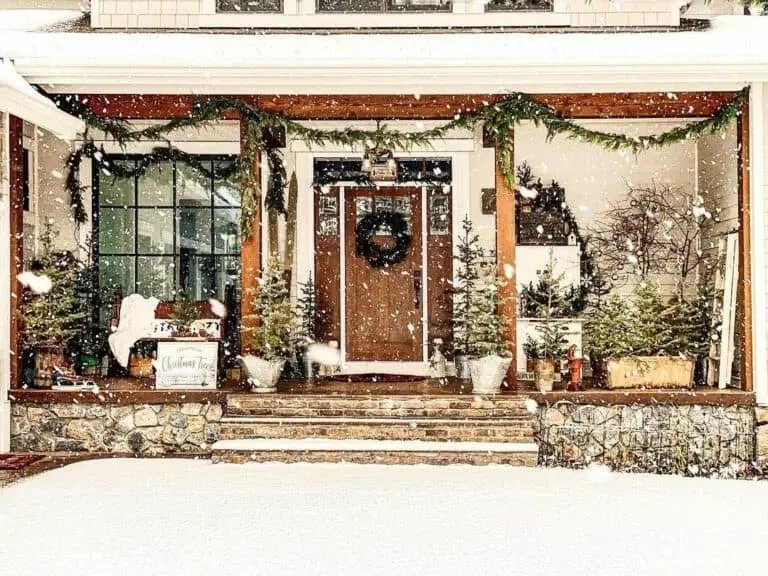 Stained Wood Door