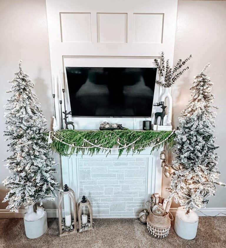 Stone Fireplace Insert