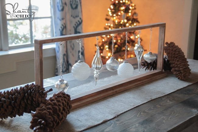 Suspended Ornament Centerpiece