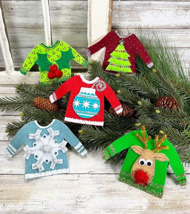 Sweater Ornaments
