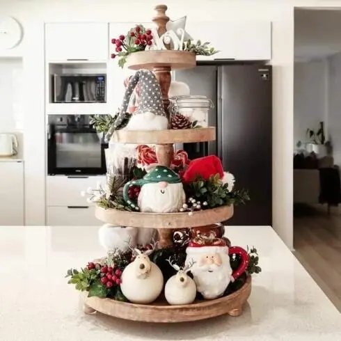 Tiered Tray Display