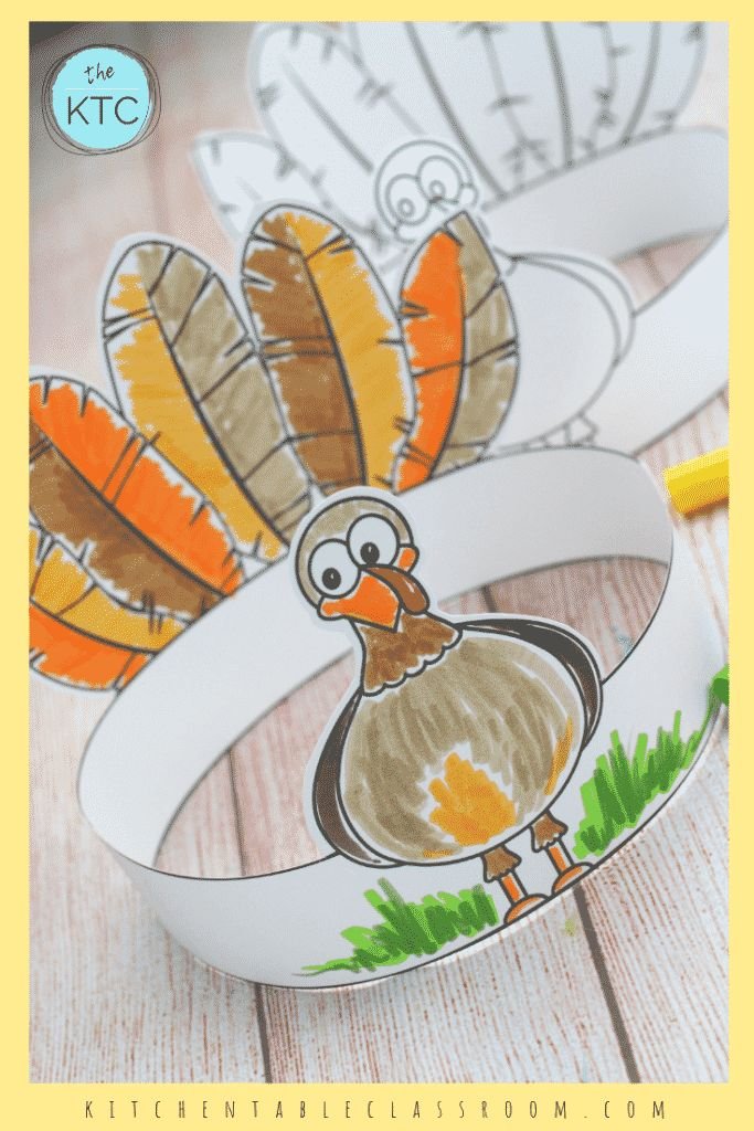 Turkey Headband Craft