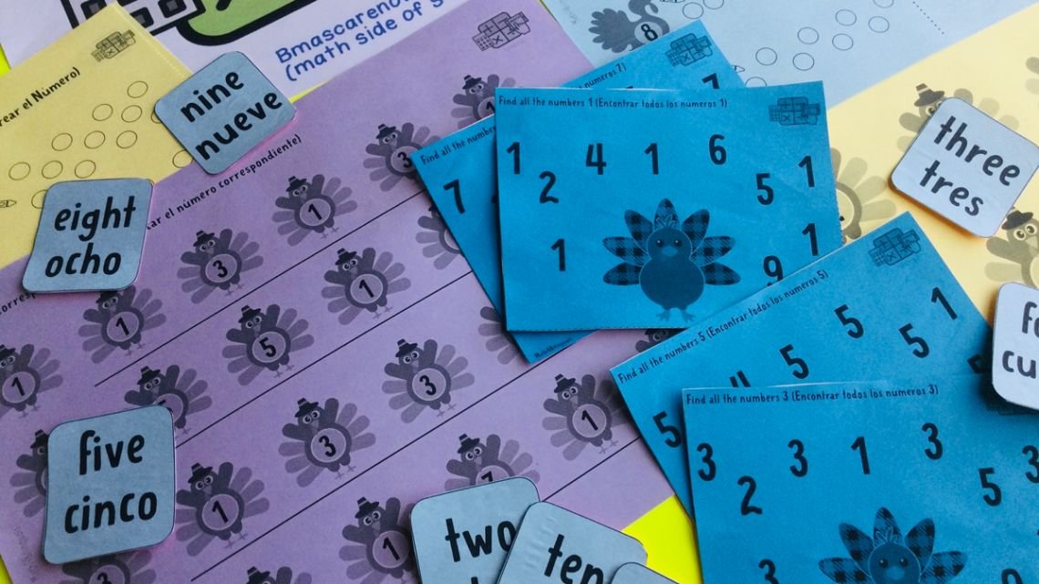 Turkey Number Activities